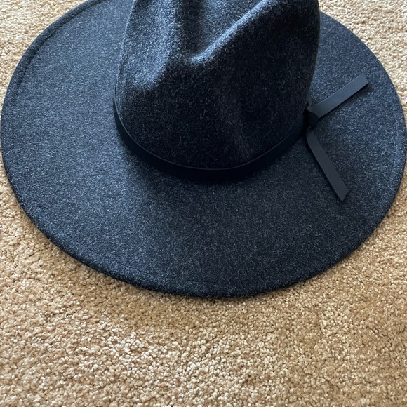 Treasure and Bond Felt Rancher Black Hat - Picture 2 of 4